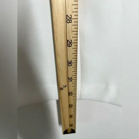 Zara White Minimalist Sleeveless Dress Size S Button-Details Shift - Picture 5 of 10